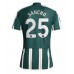 Manchester United Jadon Sancho #25 Borta matchtröja 2023-24 Kortärmad Billigt